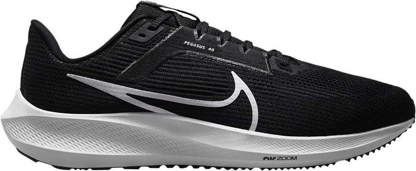  Nike Air Zoom Pegasus 40 Wide &#039;Black White&#039;