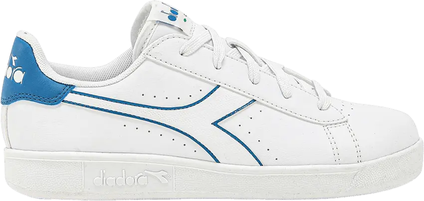  Diadora Game P Big Kid &#039;White Blue Vallarta&#039;