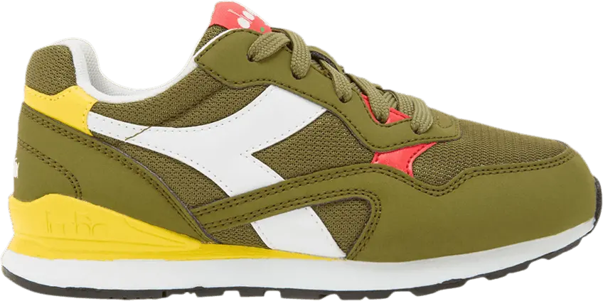  Diadora N.92 Little Kid &#039;Avocado Vibrant Yellow&#039;