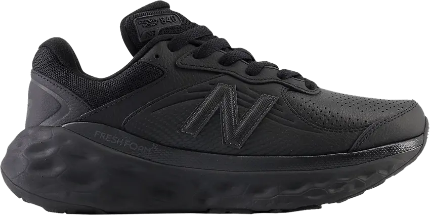  New Balance Wmns Fresh Foam X 840Fv1 2E Wide &#039;Triple Black&#039;