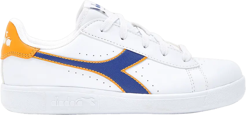  Diadora Game P Big Kid &#039;White Blue Quartz&#039;