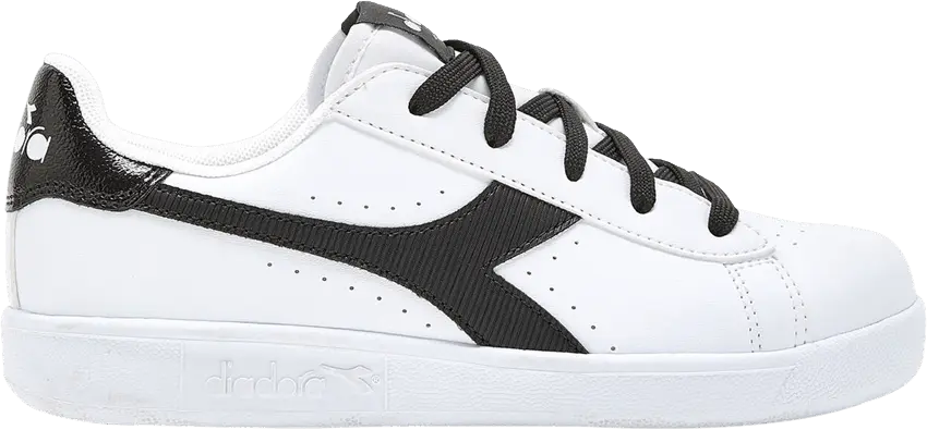  Diadora Game P Big Kid &#039;White Black&#039;