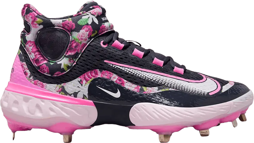 Nike Alpha Huarache Elite 4 Mid Premium &#039;Floral&#039;