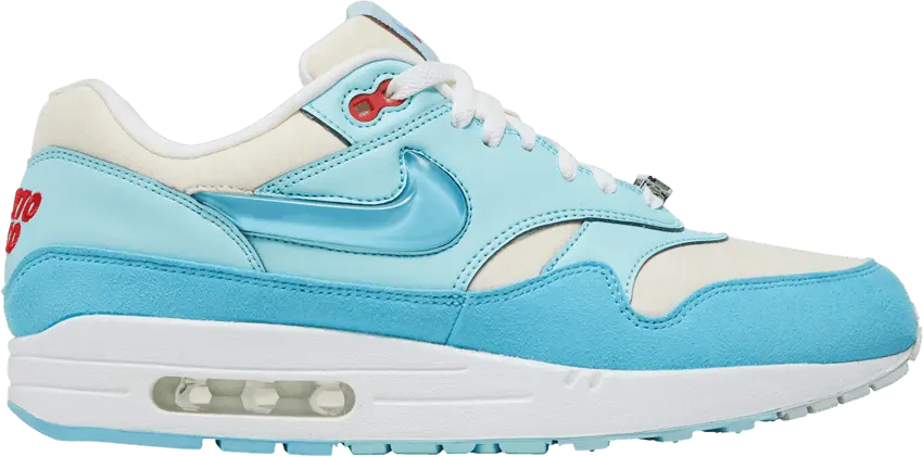  Nike Air Max 1 Puerto Rico Blue Gale