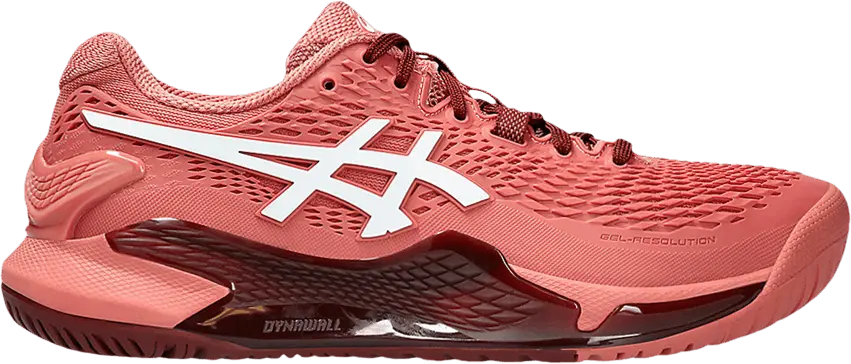  Asics Wmns Gel Resolution 9 &#039;Light Garnet&#039;