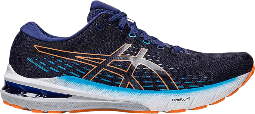  Asics Gel Pursue 8 Wide &#039;Indigo Blue Sun Peach&#039;