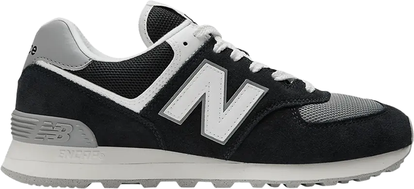  New Balance 574 &#039;Black White Grey&#039;