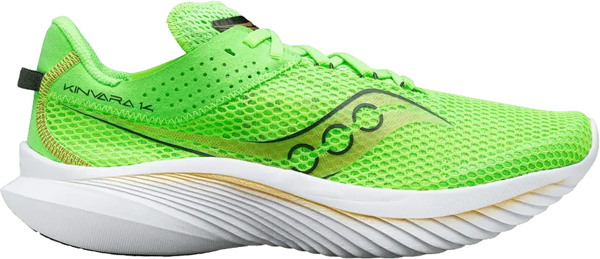  Saucony Kinvara 14 &#039;Slime Gold&#039;