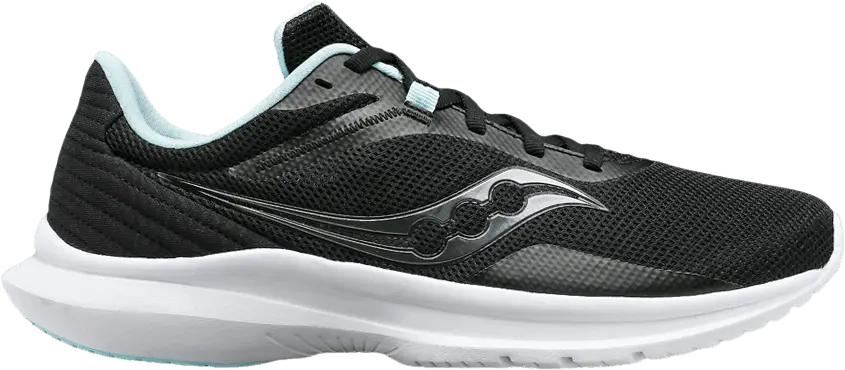  Saucony Wmns Convergence &#039;Black Aqua&#039;