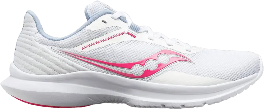 Saucony Wmns Convergence &#039;White Pink&#039;