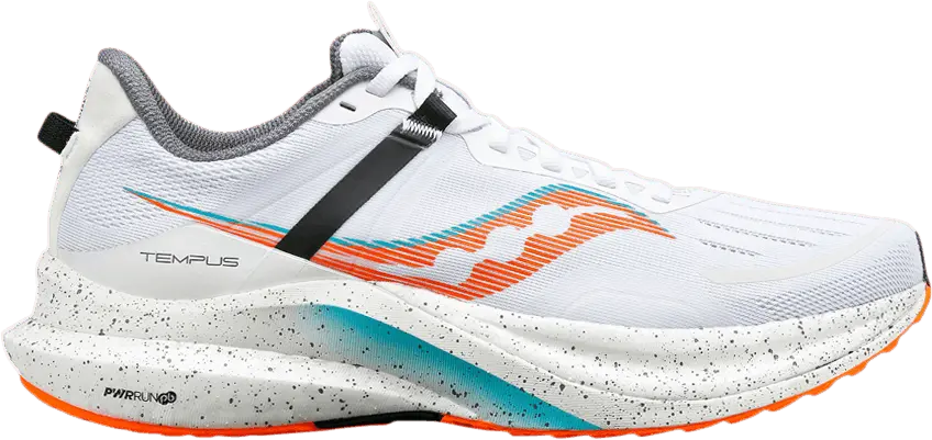 Saucony Tempus &#039;White ViZiOrange&#039;