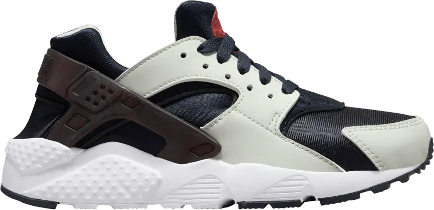  Nike Huarache Run GS &#039;Photon Dust Dark Obsidian&#039;