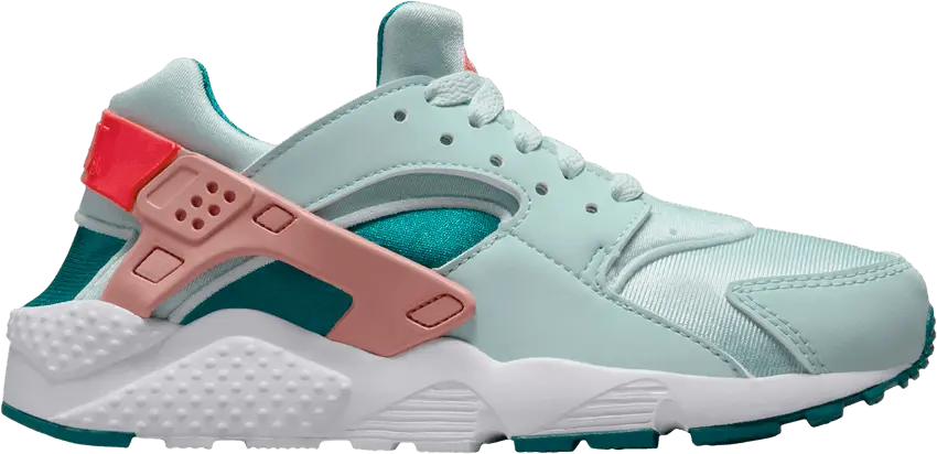  Nike Huarache Run GS &#039;Jade Ice Red Stardust&#039;