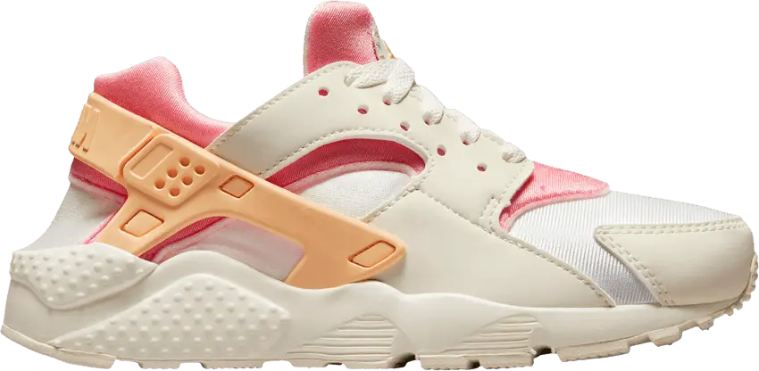  Nike Huarache Run GS &#039;Sail Coral Chalk&#039;