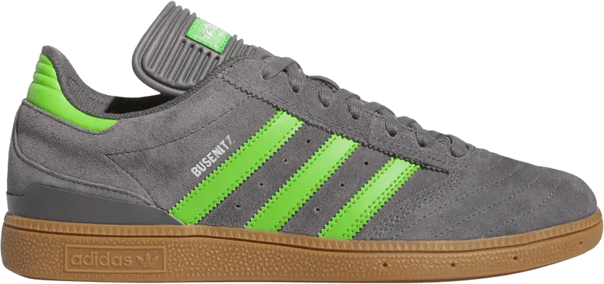  Adidas Busenitz &#039;Grey Lucid Lime Gum&#039;