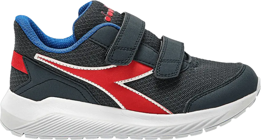 Diadora Falcon 3 Big Kid &#039;Blue Corsair High Risk Red&#039;