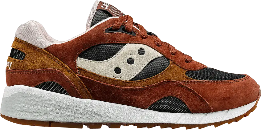  Saucony Shadow 6000 &#039;Brown Black&#039;