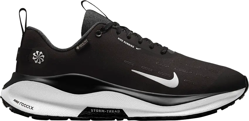  Nike ReactX Infinity Run 4 GORE-TEX &#039;Black White&#039;