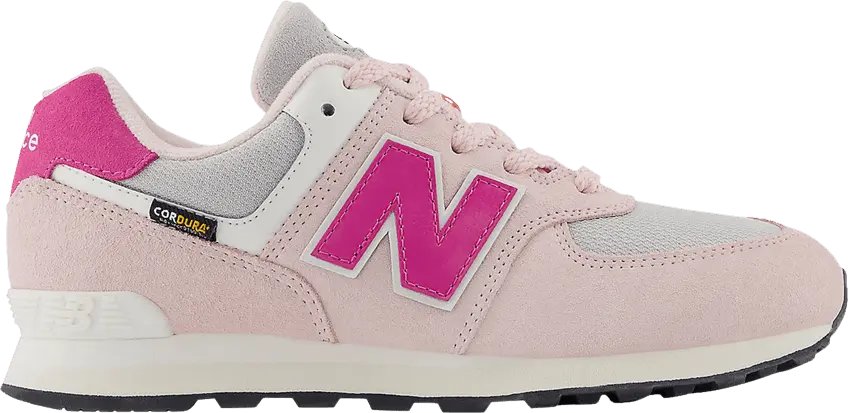  New Balance 574 Big Kid &#039;Crystal Pink&#039;