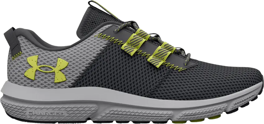 Under Armour Charged Assert 5050 &#039;Jet Grey Lime Yellow&#039;