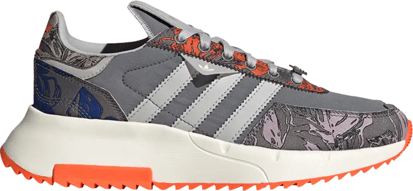  Adidas Wmns Retropy F2 &#039;Grey Orange Floral&#039;