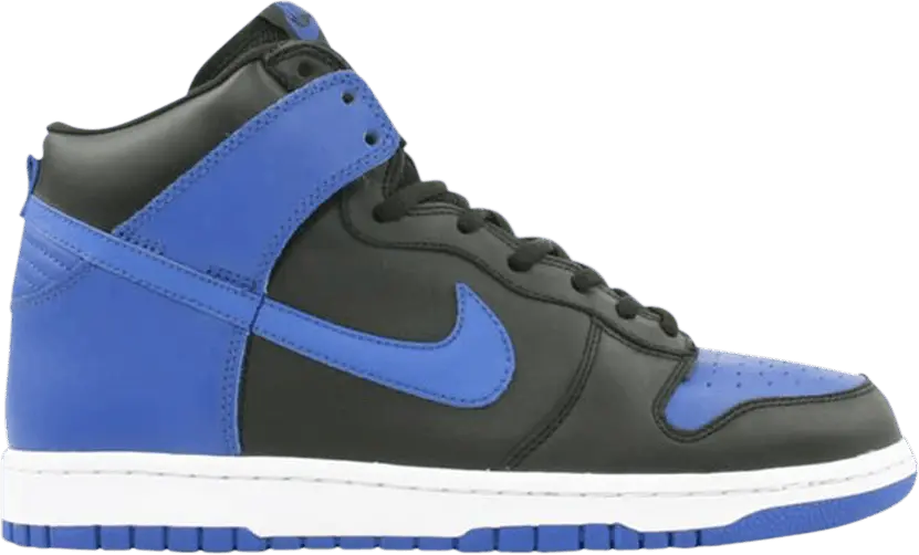  Nike Dunk High Euro Black Sport Royal