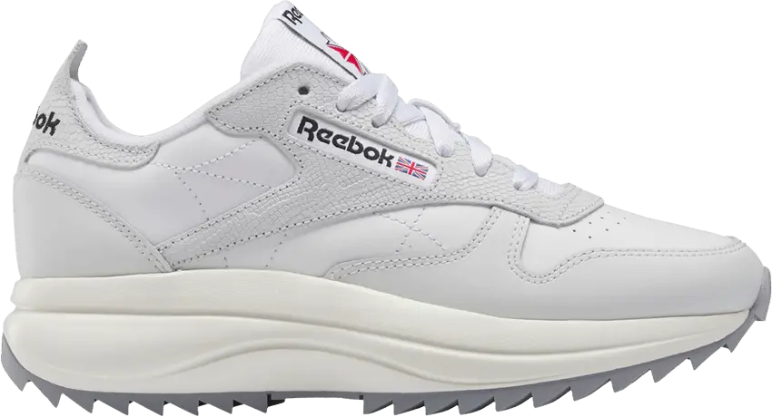  Reebok Wmns Classic Leather SP Extra &#039;Animal Print - White Cold Grey&#039;