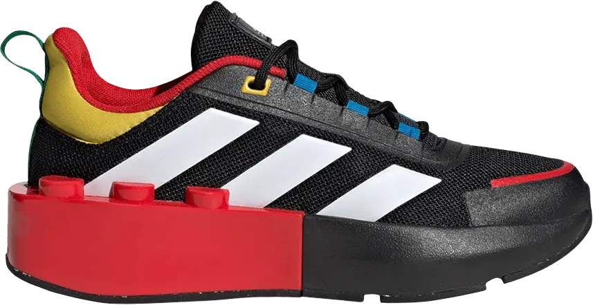  Adidas LEGO x Tech Runner Big Kid &#039;Black Red&#039;