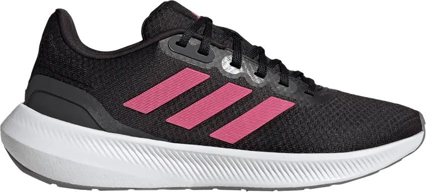  Adidas Wmns Runfalcon 3.0 &#039;Black Pulse Magenta&#039;