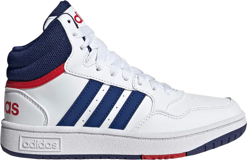  Adidas Hoops Mid J &#039;White Victory Blue&#039;