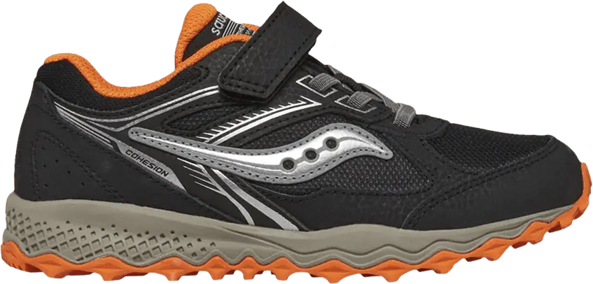 Saucony Cohesion TR14 A/C Big Kid &#039;Black Orange&#039;