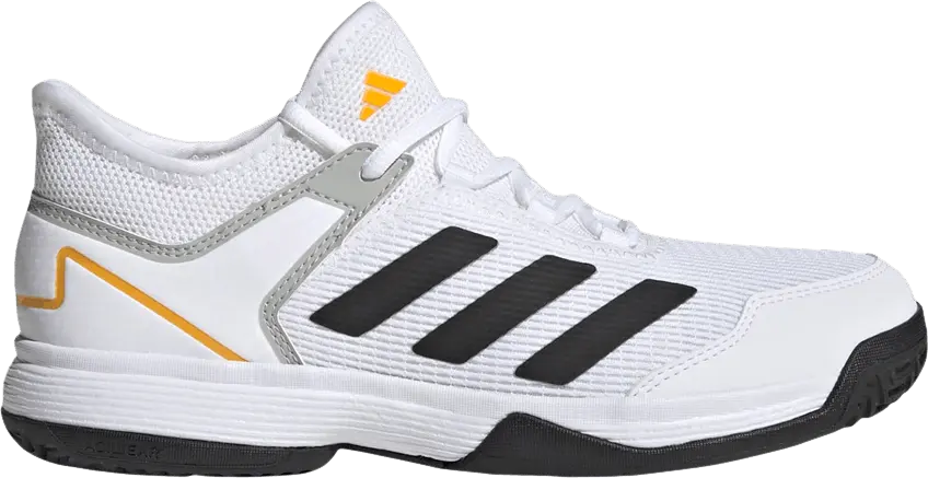  Adidas Adizero Ubersonic 4 J &#039;White Black Solar Gold&#039;