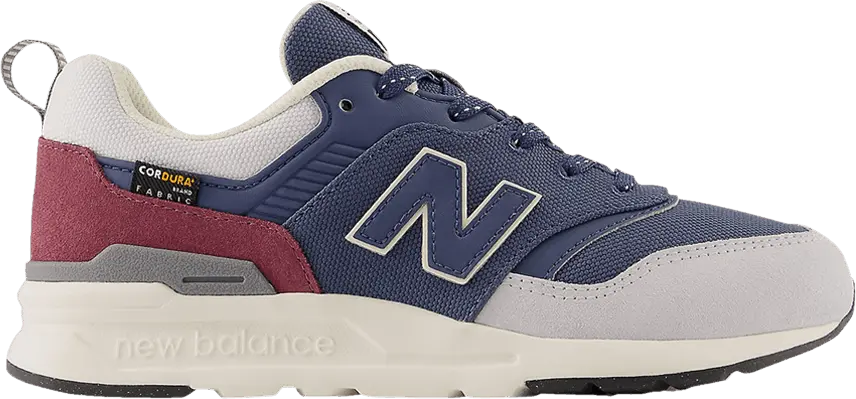  New Balance 997H Big Kid Wide &#039;Vintage Indigo Burgundy&#039;