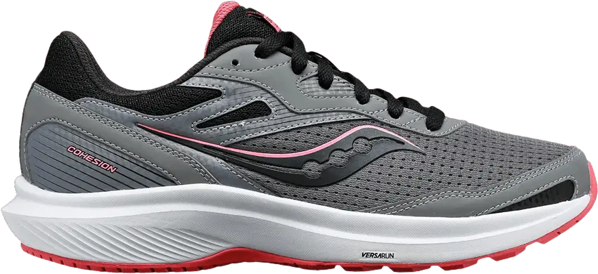  Saucony Wmns Cohesion 16 &#039;Charcoal Petal&#039;