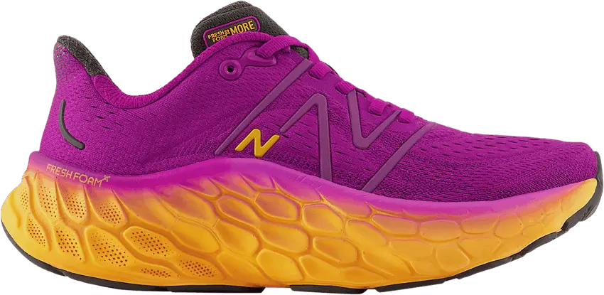  New Balance Wmns Fresh Foam X More v4 2E Wide &#039;Purple Punch&#039;