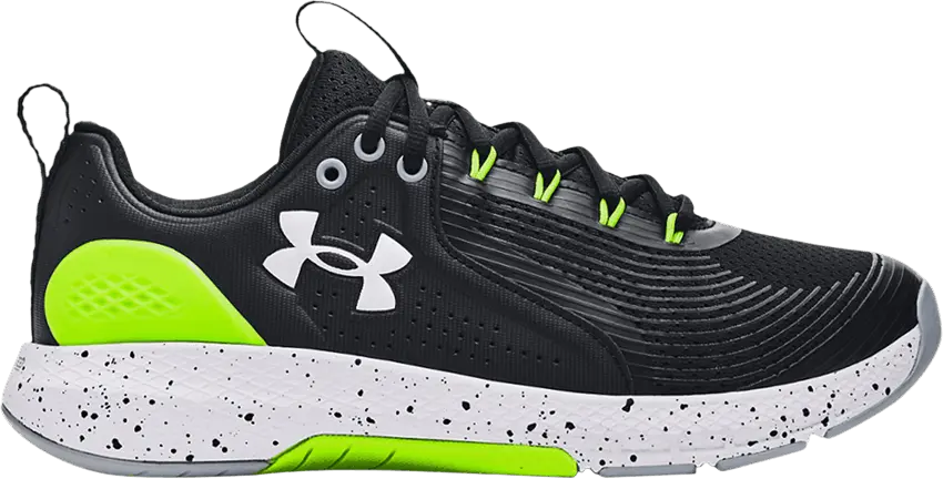 Under Armour Charged Commit TR 3 &#039;Black Lime Surge&#039;