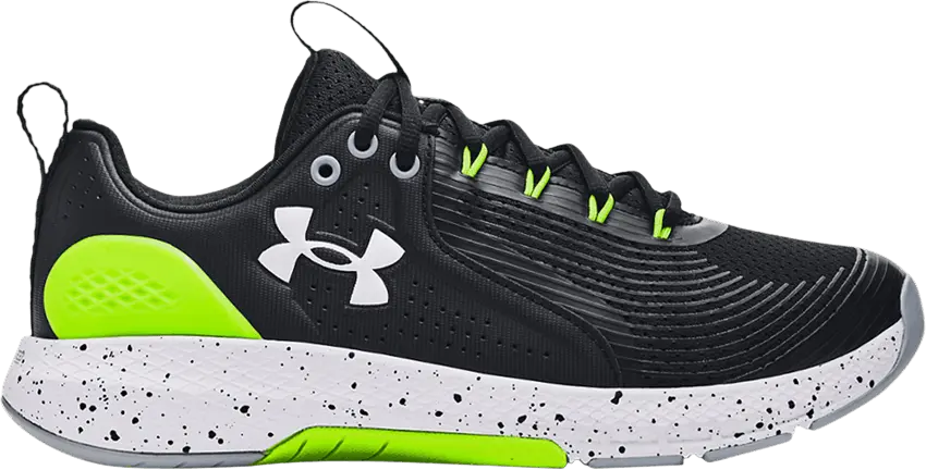  Under Armour Charged Commit TR 3 &#039;Black Lime Surge&#039;