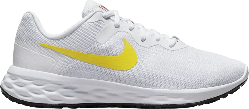 Nike Wmns Revolution 6 Next Nature &#039;White Opti Yellow&#039;