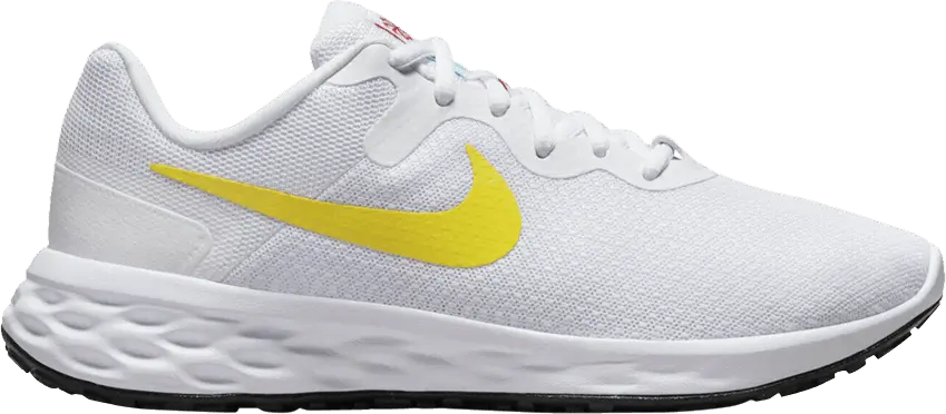  Nike Wmns Revolution 6 Next Nature &#039;White Opti Yellow&#039;