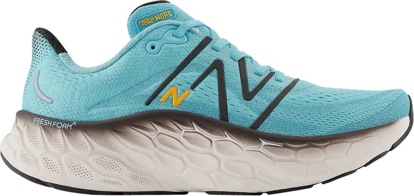  New Balance Fresh Foam X More v4 2E Wide &#039;Summer Aqua&#039;