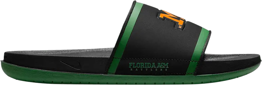 Nike Florida A&amp;M University x College Offcourt Slide &#039;Rattlers&#039;