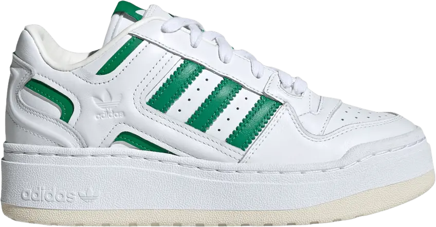  Adidas Wmns Forum XLG &#039;White Green&#039;