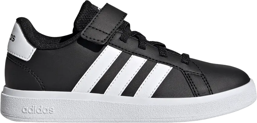  Adidas Grand Court J &#039;Black White&#039;