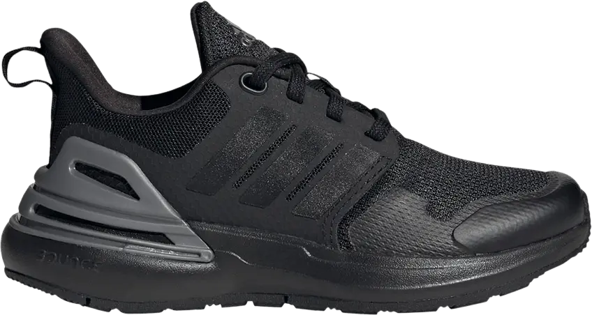  Adidas RapidaSport Bounce J &#039;Black Iron Metallic&#039;