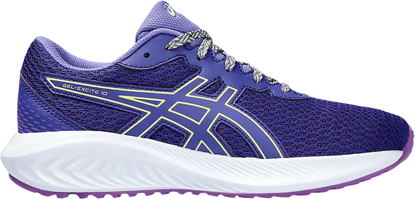  Asics Gel Excite 10 GS &#039;Eggplant Glow Yellow&#039;