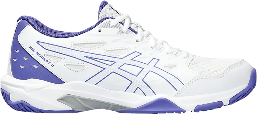  Asics Wmns Gel Rocket 11 &#039;White Purple&#039;