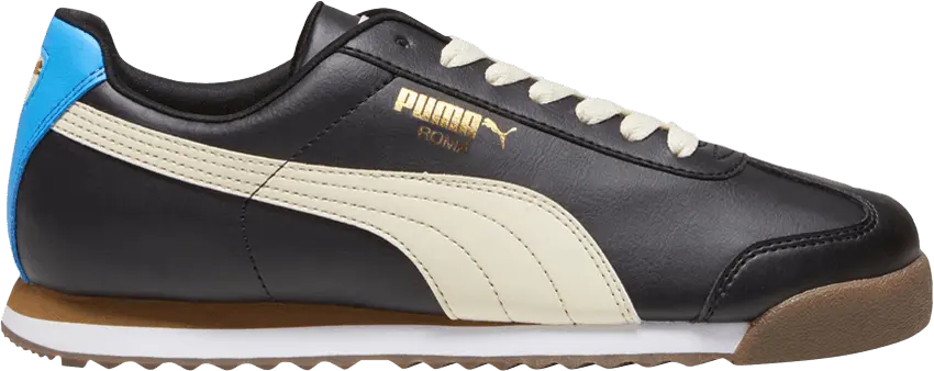  Puma Roma Basic Plus &#039;Black Regal Blue&#039;