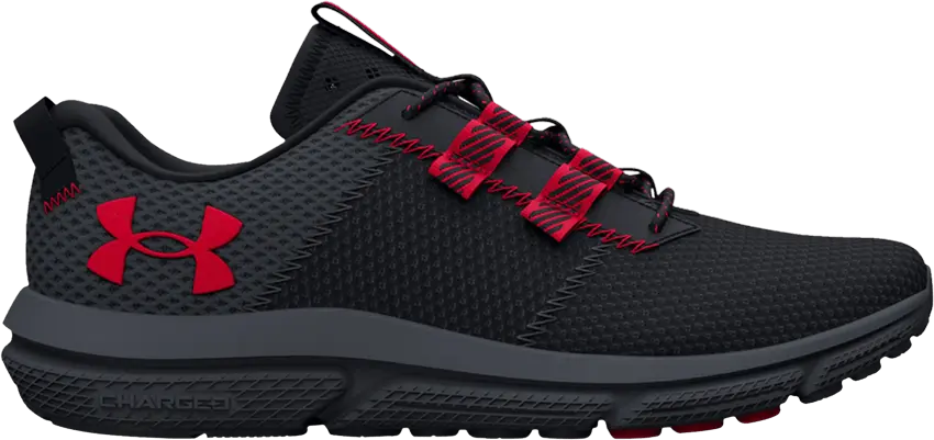  Under Armour Charged Assert 5050 &#039;Black Red&#039;