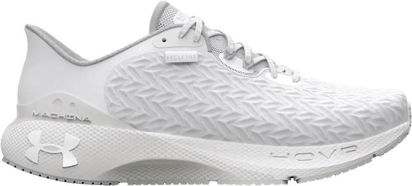  Under Armour HOVR Machina 3 Clone &#039;White Halo Grey&#039;