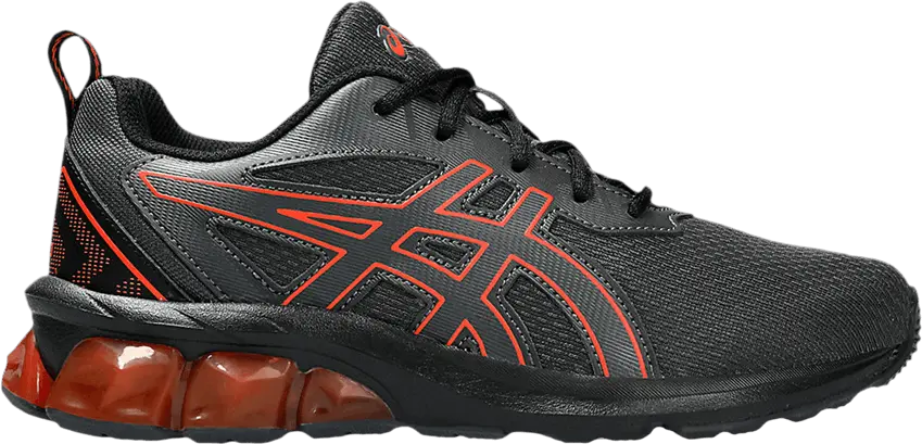  Asics Gel Quantum 90 4 GS &#039;Graphite Grey Cherry Tomato&#039;